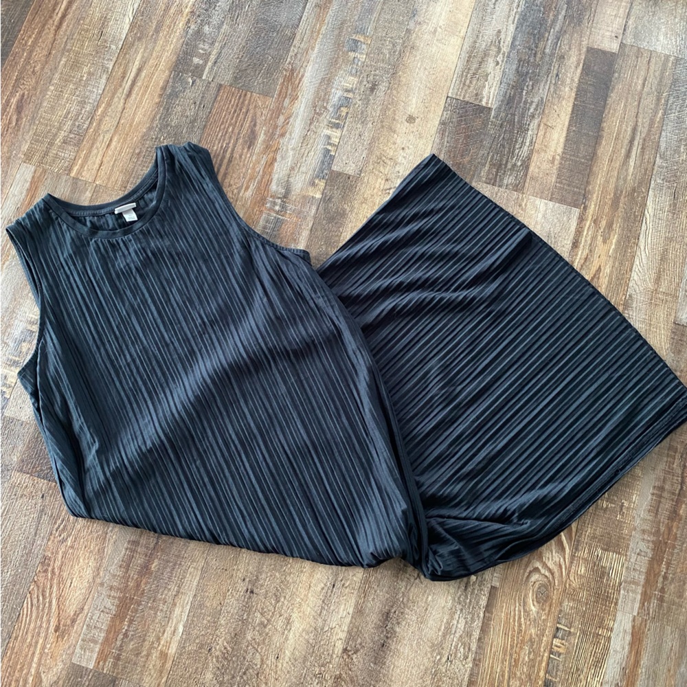A New Day Pleated Midi Dress